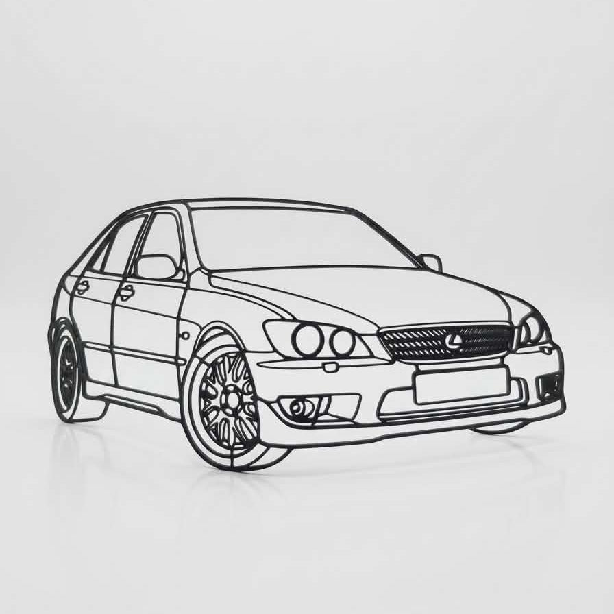 Lexus IS - Model 3D
